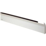 Glamox TLO El-radiator utan termostat 500W/400V, vit, 5 m²