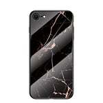 Hülle® Gradient Color Anti-Scratches Glass Case Compatible for Apple iPhone SE 2020 (5)