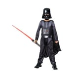 Darth Vader Boys Costume Star Wars Licensed Fancy Dress Kids Book Day Outfit