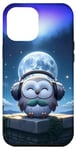 iPhone 12 Pro Max Kawaii Owl Headphones: The Owl's Playlist Case