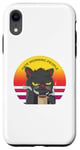 iPhone XR Angry Coffee Cat Humour Coffee Monday Hate Morning People Case