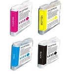 NORDICINK DLC1000VALP Multipack - 4 st kompatibla bläckpatroner BK/C/M/Y