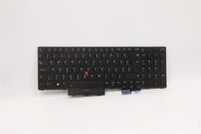 Lenovo ThinkPad T15g 2 P15 2 Keyboard Hungarian Black Backlit 5N21B44342