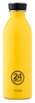Enkeltvegget drikkeflaske i stål fra 24Bottles, Taxi Yellow