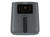 Philips 5000 series HD9255/60, Kuumakiertoilmakypsennin, 4,1 L, 0,8 kg, Rapid Air, Yksi, Musta, Harmaa