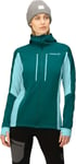 Norrøna Norrøna Women's Trollveggen Powerstretch Pro Zip Hood Everglade L, Everglade