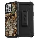 OtterBox DEFENDER SERIES SCREENLESS Case Case for iPhone 12 Pro Max - REALTREE EDGE (BLACK/REALTREE EDGE GRAPHIC)