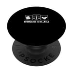 Funny Knowledge Is Billable A Professional Paralegal Officer PopSockets Swappable PopGrip