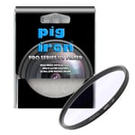 Pig Iron 82mm Pro UV Filter. High Index Multi-Coated Glass Lens Protector. 