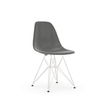 Vitra Eames Plastic Side Chair RE DSR stol 56 granite grey-white