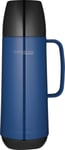 Thermos Vacuum Flask Challenger Insulated Bottle BLUE Travel Camping Drink Tea