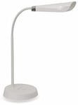 Grundig 871125215714, lampe de bureau LED, plastique, blanc, 14 x 14 x 48 cm