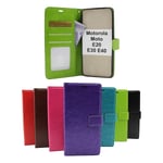 Crazy Horse Wallet Motorola Moto E20 / E30 / E40 Svart