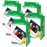 Fujifilm Instax WIDE Picture Format Film Bundle Pack (100 Shots)