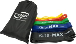 Stärkande gummi Kine-MAX Professional Super Loop Resistance Band KIT - 5 bands sl-set unisex
