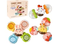 "Woopie Baby Spinner Sensory Toy Bee Bee Chicken Replaceable Rabbit 3 St.