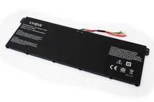 vhbw Li-Polymer Batterie 3000mAh (15.2V) pour ordinateur portable, notebook Acer Chromebook 13 CB5-311, 15, 15 C910, 15 CB3-531 comme AC14B8K.