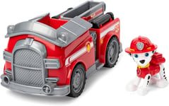 Paw Patrol, Marshalls Fire Engine, Toy Truck with Collectible Action Figure, Su