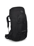 Osprey Farpoint Trek 75 Men's Backpacking Backpack Black O/S