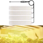 LED Växtbelysning med 4 paneler och 4-stegs dimmer