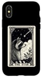 Coque pour iPhone X/XS The Star Raton laveur Tarot Carte de tarot astrologie raton laveur mystique