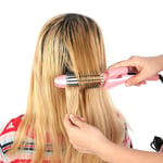 Folding Adjustment Mini Straightener & Curler Comb Hair Stick Styling Tool XTT