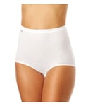 Sloggi Womens Basic+ Maxi 2P 2 Pack - White Cotton - Size 4XL
