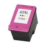 Kompatibel HP 62 XL C (C2P07AE) färg bläckpatron(18 ml)