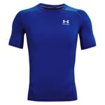 Under Armour HeatGear SS Compression Shirt Blå X-Large Herr