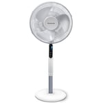 Honeywell Advanced QuietSet 40W 5 Speed 40cm Oscillating Pedestal Fan White