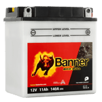 Batteri Banner Bike Bull YB10L-B 51113 MS.