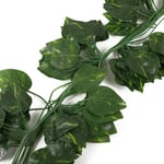 Konstgjorda hängande växter plast löv 12st blad typ D blad typ D
