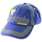 Nordic Souvenir Stockholm Tre Kronor Keps Blå