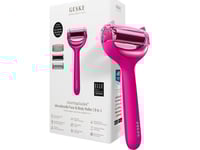Geske Roller For Needle Mesotherapy Of The Face And Body 9In1 Geske With Application (Magenta)