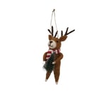 DGA - Wool Christmas Ornament - Standing deer (17761851)