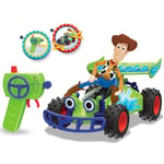 Disney Rc Toy Story Buggy With Woody