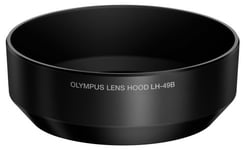 Olympus LH-49B Lens Hood for M.ZUIKO 25mm 1:1.8 Lens - Black
