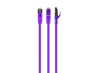 Cablexpert - Patch-Kabel - Rj-45 (Hane) Till Rj-45 (Hane) - 30 M - 6.2 Mm - S/Ftp - Cat 6A - Halogenfri, Formpressad, Hakfri - Lila