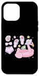 iPhone 14 Pro Max Flamingo Floatie Beach Summer Vibes Palm Trees Tropical Case