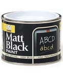 Matt Black Paint Board School Chalk Wood Metal Concrete 151 Coatings 180ml
