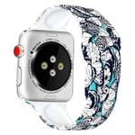 Apple Watch Series 4 40mm mönstrat klockband - Stil E