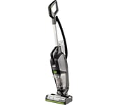 BISSELL CrossWave HydroSteam Pet 3517E Upright Wet & Dry Vacuum Cleaner - Black & Silver, Black,Silver/Grey