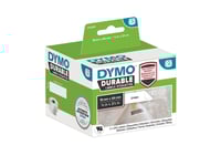 Dymo - Permanent Häftning - 64 X 19 Mm 900 Etikett (Er) (2 Rulle/Rullar X 450) Etiketter - För Dymo Labelwriter 310, 315, 320, 330, 400, 450, 4Xl, Se450, Wireless