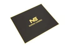 Nordic Gaming Guardian Gold Floor Mat - Svart/Guld