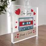 PERSONALISED Valentines Wedding Anniversary Gifts For Him Our Song Husband Wife