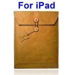 Apple Envelope (brun) Ipad Mobilpåse I Äkta Läder