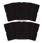 10 st torktumlarfilter för torktumlarersättning för 2964840100, filter för torktumlare DE8635Rx DS7512Pa torktumlare [kk] black