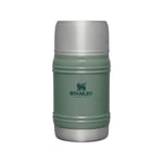 STANLEY THE ARTISAN THERMAL FOOD JAR 0.5L - INSULATED FLASK - HAMMERTONE GREEN