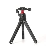 Marsace MT-01 Tabletop Tripod, Mini Desktop Travel Tripod Aluminum Alloy with 360 Degree Ball Head and Quick Release Plate Lightweight and Portable for Compact Cameras DSLRs, Phone, Gopro