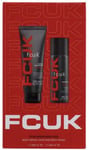 FCUK Sport Body Duo Hair & Body Wash Body Spray Mens Christmas 2023 Gift Set